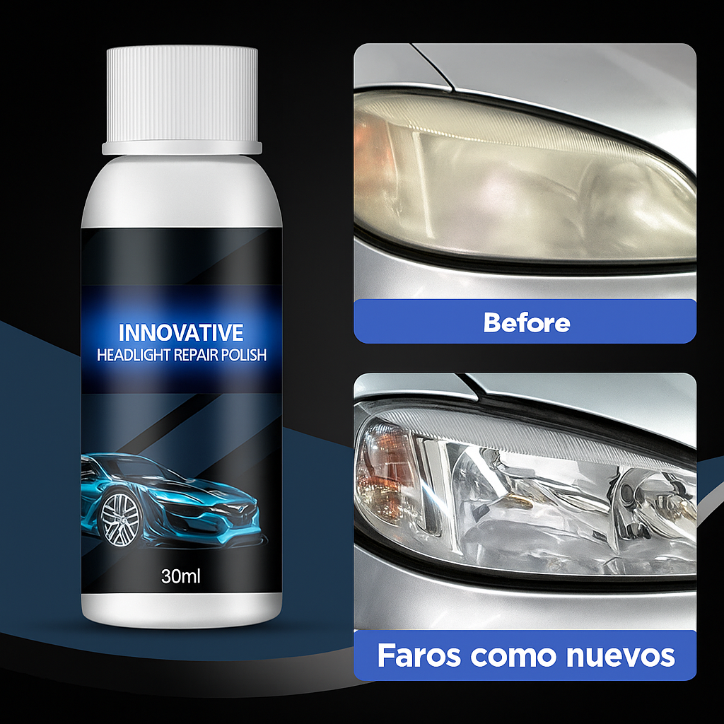 FAROS OPACOS Y AMARILLENTOS DE TU AUTOMOVIL ´´Rayhong´´ 150ml🚗🚓