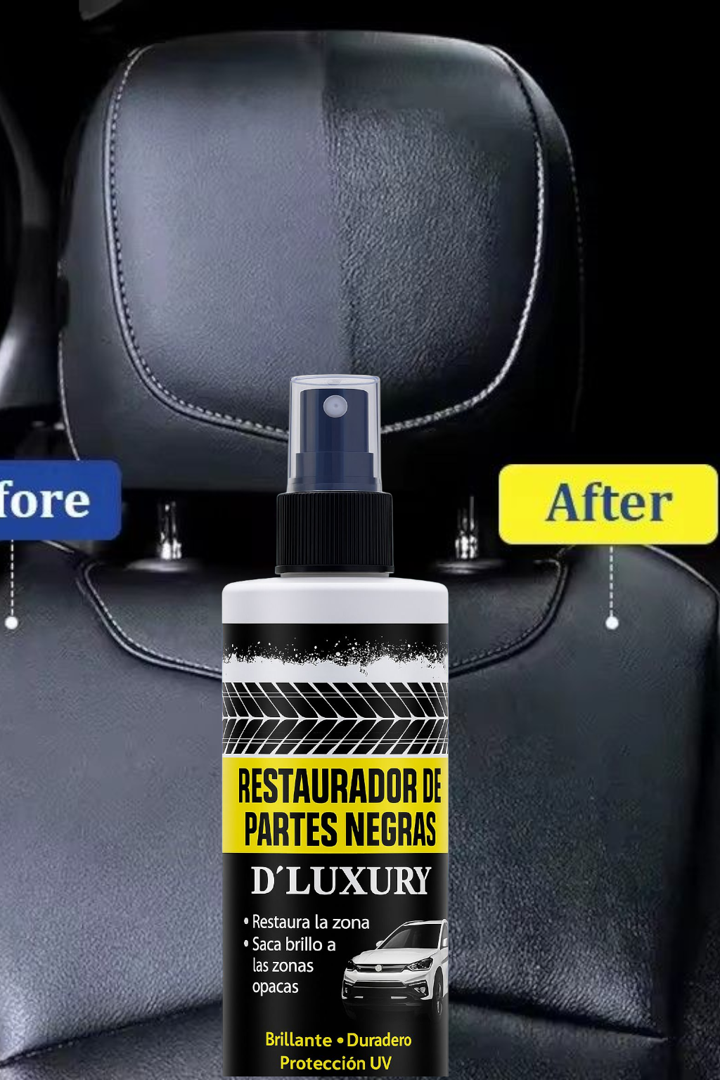 RESTAURADOR DE PARTES NEGRAS D´LUXURY