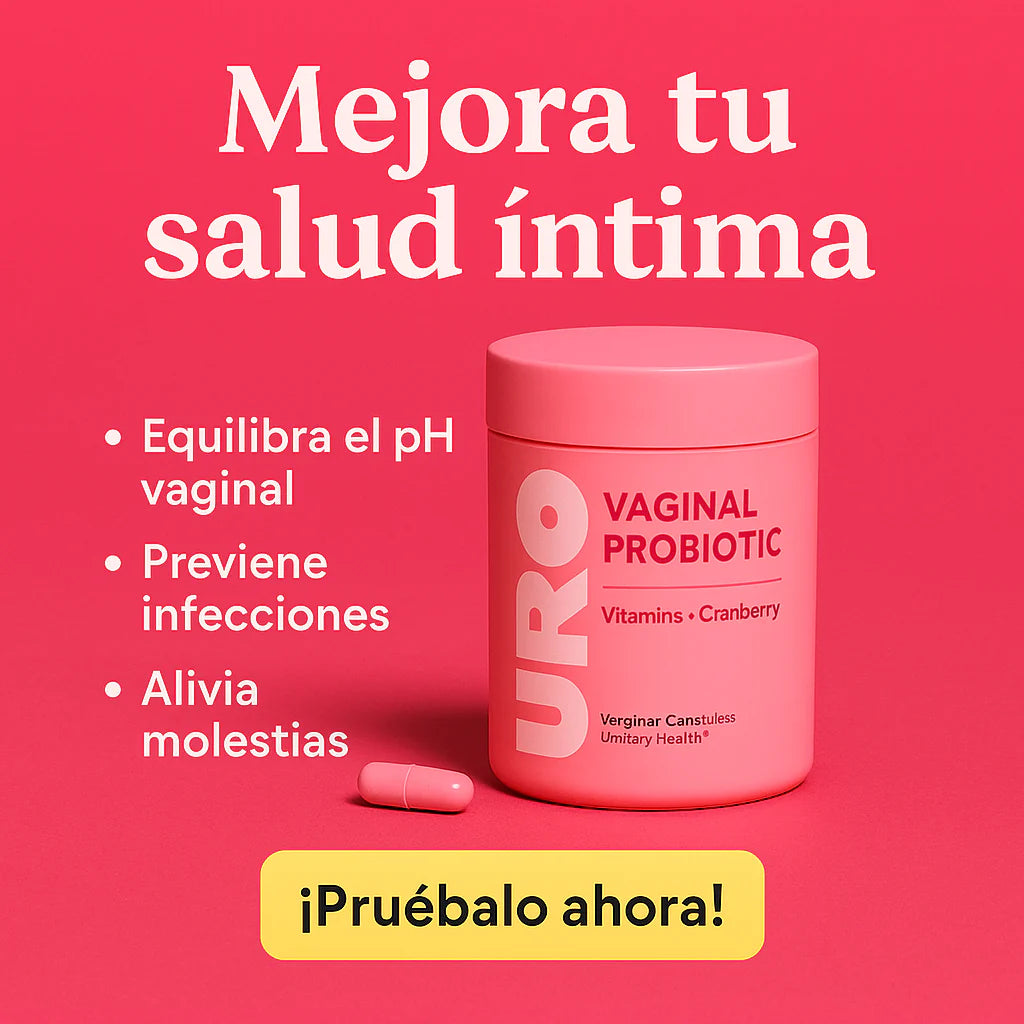 URO – Probiótico Vaginal para Mujeres🌸🌺🌷