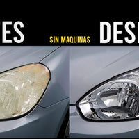 FAROS OPACOS Y AMARILLENTOS DE TU  AUTOMOVIL ´´Rayhong´´ 150ml🚗🚓