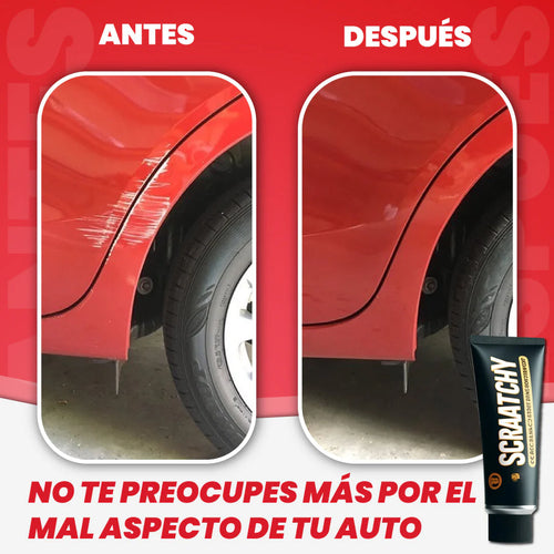 CREMA REPARADORA DE ARAÑAZOS Y RAYONES + PAÑO MICROFIBRA