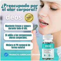 DESODORANTE DEOS SUMPLEMENTO ORAL 30 Capsulas