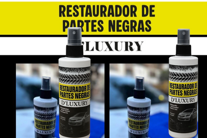 RESTAURADOR DE PARTES NEGRAS D´LUXURY