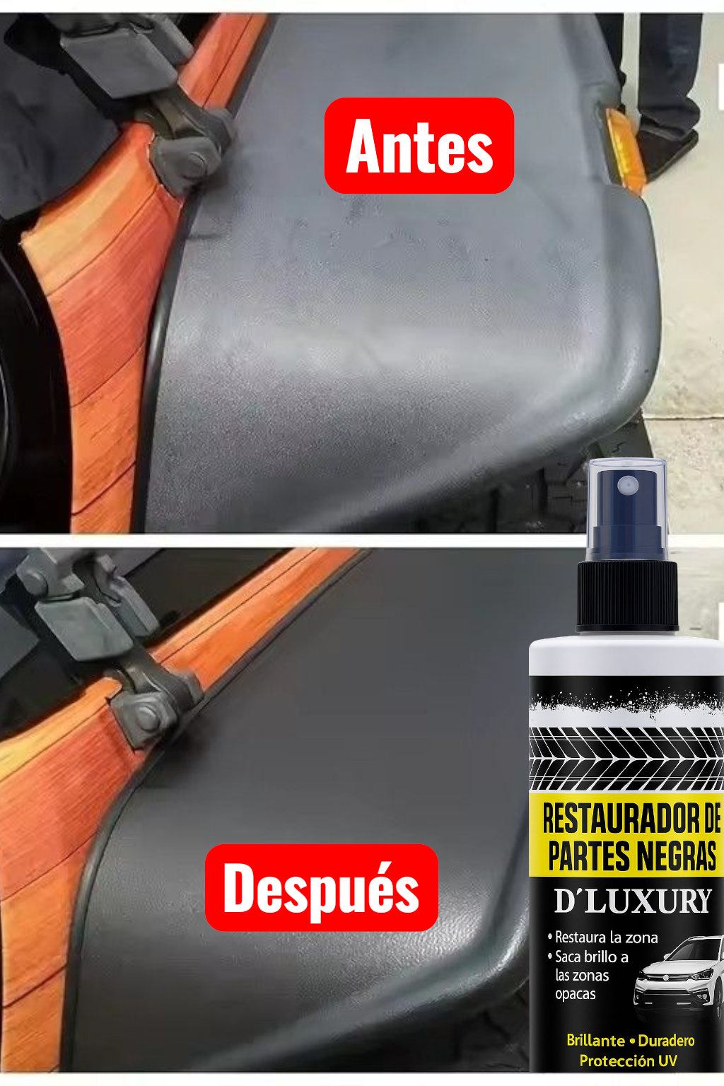 RESTAURADOR DE PARTES NEGRAS D´LUXURY